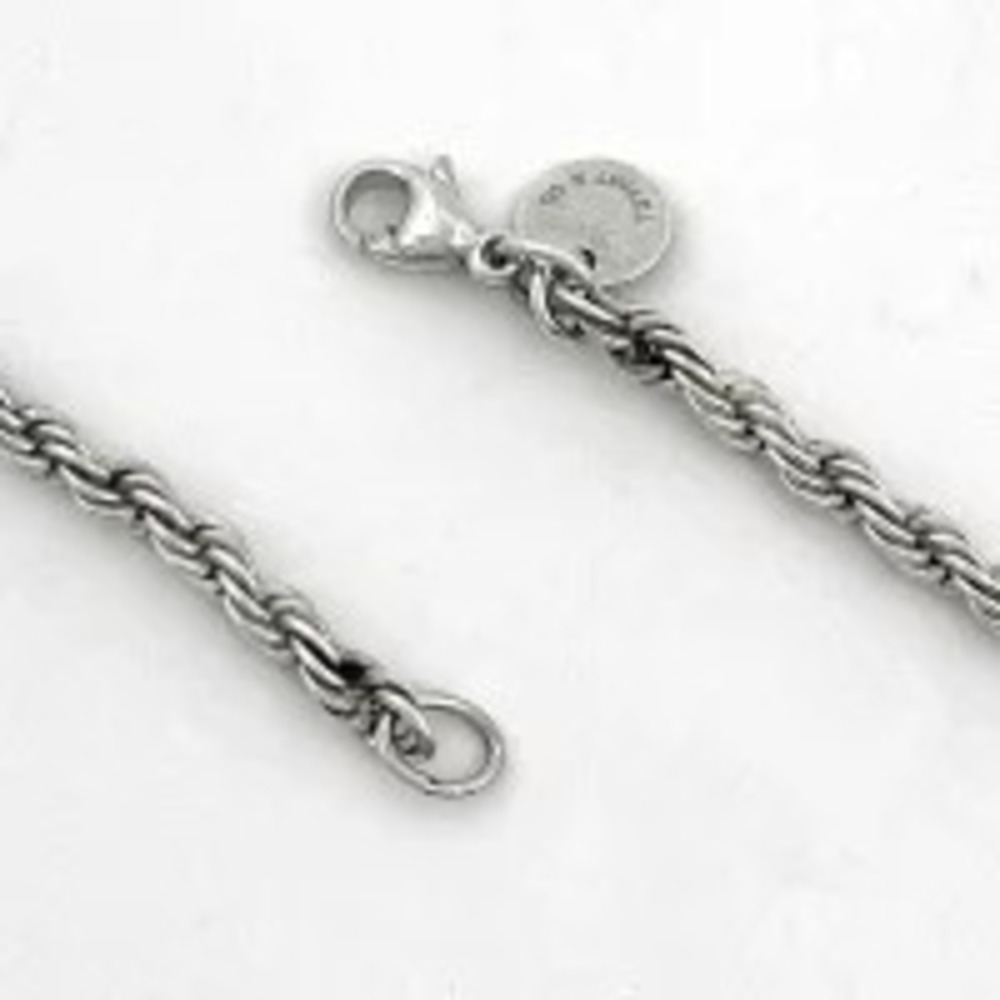 Tiffany Co Chain Necklace Twist Sterling Silver
